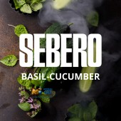 Табак Sebero Базилик Огурец (Basil Cucumber) 100г Акцизный